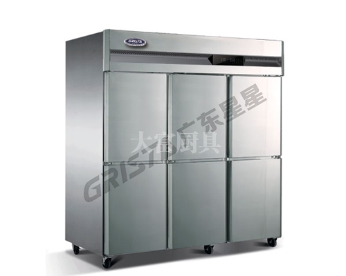 恩施A款工程厨房 六门冷冻柜D1.6A6F