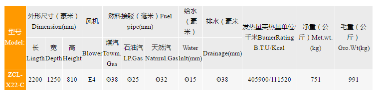 潮式双炒双温炒炉